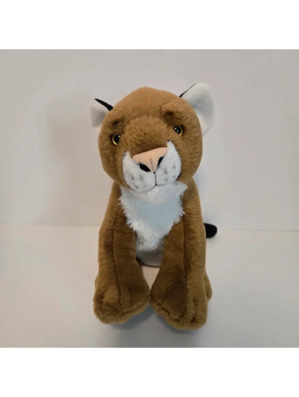 Wild Republic Brown Cougar Mountain Lion Plush Stuffed Animal